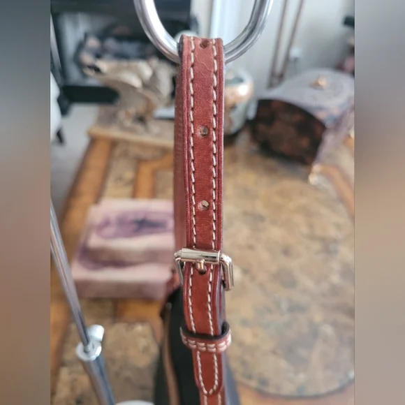 Dooney & Bourke Black and Brown Bag - Picture 5 of 12